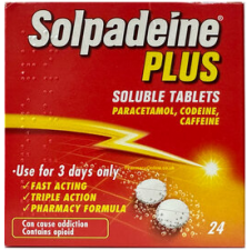 Solpadeine Plus Soluble Tablets 24 Pack