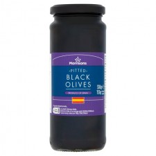 Morrisons Pitted Black Olives 330g