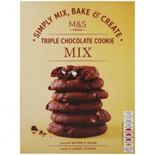 Marks and Spencer Triple Chocolate Cookie Mix 300g