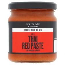 Waitrose Cooks Ingredients Thai Red Curry Paste 190g