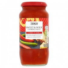 Tesco Sweet and Sour Cooking Sauce 500g
