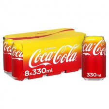 Coca Cola Lemon 8 x 330ml