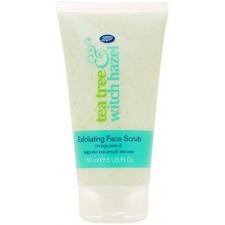 Boots Tea Tree and Witch Hazel Exfoliating Face Scrub 150ml