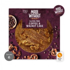 Marks and Spencer Made Without Coffee and Walnut Cake 390g
