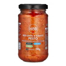 Holland and Barrett Red Lentil and Tomato Pesto 190g