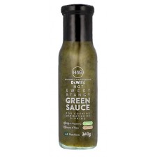 Holland and Barrett Hot Sweet and Tangy Green Sauce 240g