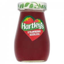 Hartleys Best Strawberry Seedless Jam 340g