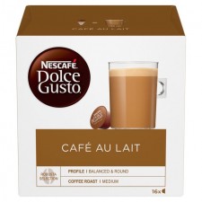 Nescafe Dolce Gusto Cafe Au Lait 16 Capsules