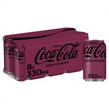 Coca Cola Zero Cherry 8x330ml Cans