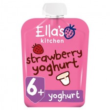 Ellas Kitchen Greek Yoghurt Strawberry 90g 6 Month