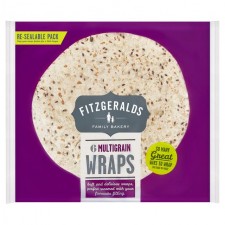 Fitzgeralds Large Multiseed Wraps 6 per pack