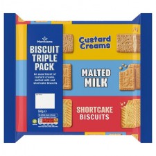 Morrisons Biscuit Triple Pack 550g