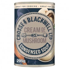 Crosse and Blackwell Cream Of Mushroom Condensed Soup 295g
