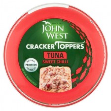 John West Cracker Toppers Tuna Sweet Chilli 80g