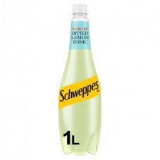 Schweppes Slimline Bitter Lemon Tonic 1 Litre
