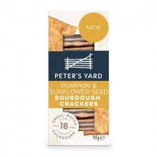 Peters Yard Pumpkin and Sunflower Seed Sourdough Crackers 105g