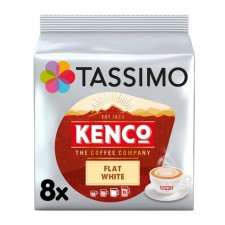 Tassimo Kenco Flat White Coffee Pods 8 Pods