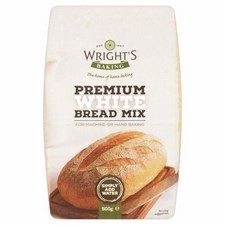 Wrights Premium White Bread Mix Case of 15x500g bags