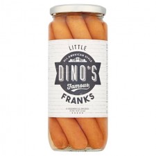 Dinos Famous Little Franks 550g