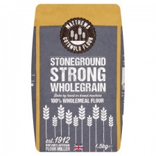 Matthews Flour Stoneground Strong Wholegrain 1.5Kg
