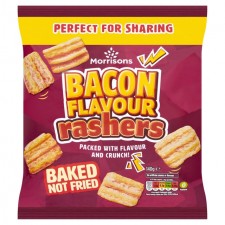 Morrisons Bacon Rasher Snacks 140g