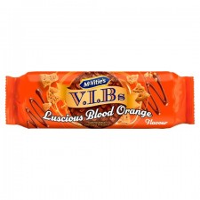 Retail Pack McVities VIBs Blood Orange Caramel and Milk Chocolate Digestive Biscuits 12 x 250g
