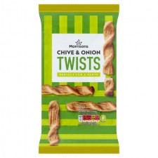Morrisons Chive and Onion Twists 125g