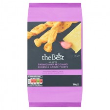 Morrisons The Best Parmesan and Garlic Twists 100g