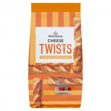 Morrisons Cheddar Cheese Twists 125g