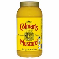 Catering Size Colmans English Mustard 2.25 Litre.
