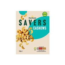 Morrisons Savers Salted Cashews 125g