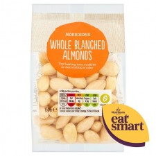 Morrisons Whole Blanched Almonds 150g