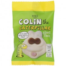 Marks and Spencer Colin the Caterpillar Giant Face 40g
