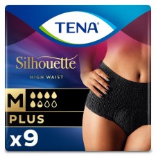 TENA Lady Silhouette Plus Noir Incontinence Pants Medium 9 per pack