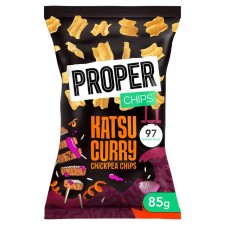 Properchips Katsu Curry Chickpea Chips 85g