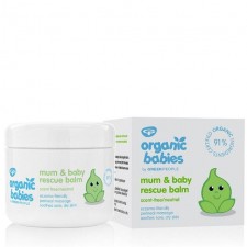 Green People Organic Babies Mum and Baby Rescue Balm Scent Free 100ml