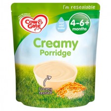 Cow And Gate 4 Month+ Creamy Porridge 125g