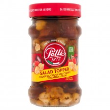 Polli Italian Salad Topper Chickpeas Olives and Cherry Tomatoes in Oil 190g