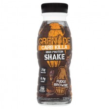 Retail Pack Grenade Carb Killa Fudge Brownie Protein Milkshake 8 x 330ml