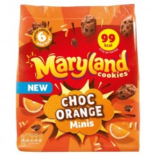 Maryland Cookies Choc Orange Minis 6 Mini Bags