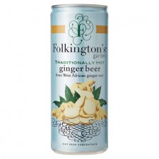 Folkingtons Ginger Beer 250ml Can