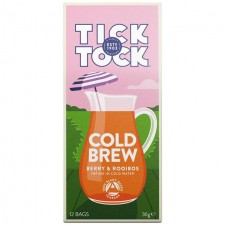 Tick Tock Cold Brew Berry and Rooibos 12 Bags