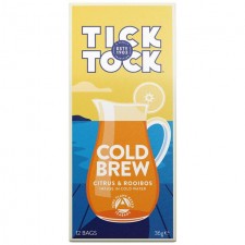 Tick Tock Cold Brew Citrus and Rooibos 12 Bags