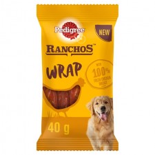 Pedigree Ranchos Wrap Dog Treat Chicken 40g