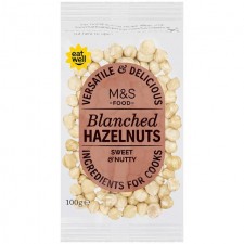 Marks and Spencer Blanched Hazelnuts 100g