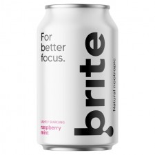 Brite For Better Focus Raspberry Mint Drink 330ml