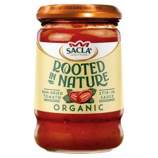 Sacla Rooted in Nature Organic Sun Dried Tomato Stir in Pasta Sauce 190g