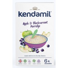 Kendamil Apple and Blackcurrant Oat Baby Porridge 150g