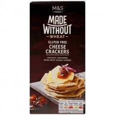 Marks and Spencer Made Without Wheat Cheese Crackers 100g