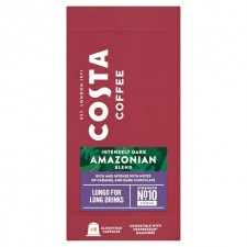 Costa Nespresso Compatible Intensely Dark Amazonian Blend Coffee Pods 10 per pack